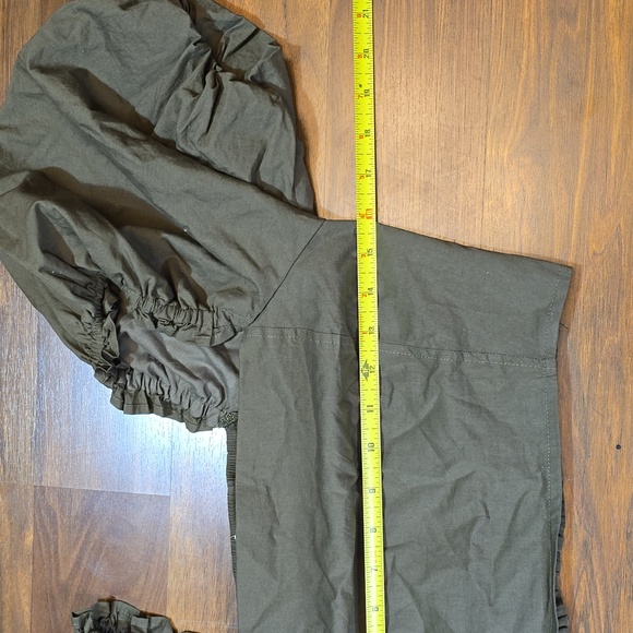 Jason Wu cropped puff sleeve top - Picture 10 of 11